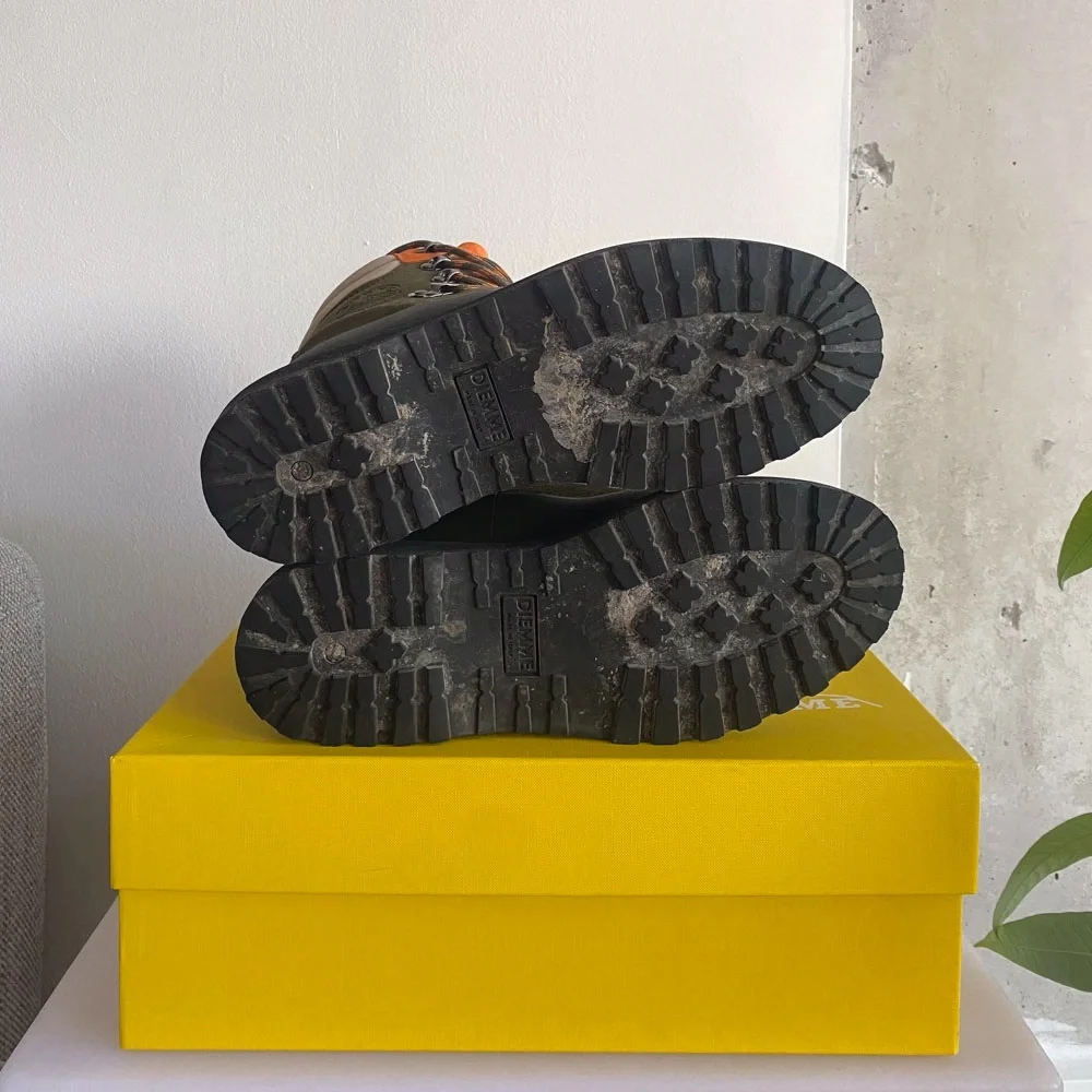 Mens sz 41 (US 8.5) Diemme Everest Sage Green Mix Boots - Picture 7 of 8